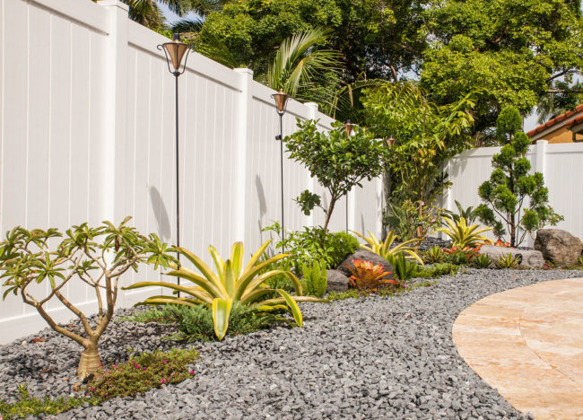 Xeriscape landscaping idea South Florida