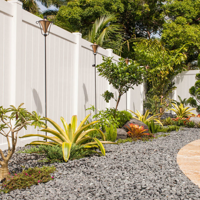 Xeriscape landscaping idea South Florida