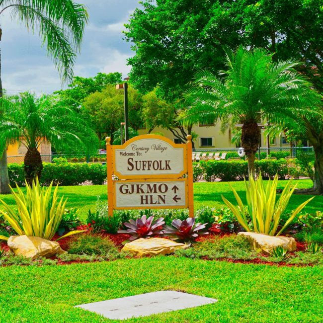 Commercial Sign landscaping Pembroke Pines