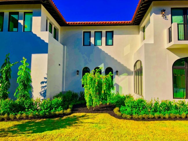 new construction landscape 2